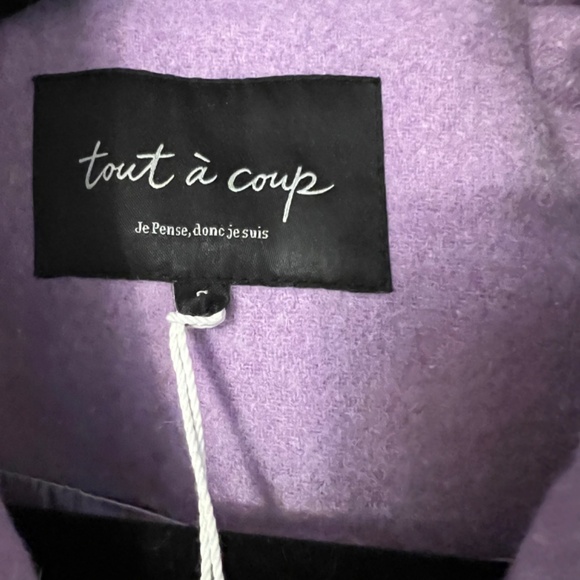 Tout a Coup woolen raglan belted - Picture 6 of 8